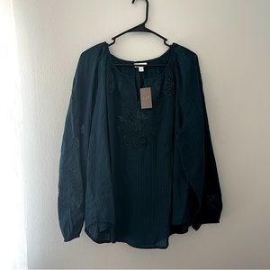 NWT J. Jill Blouse with Embellishments